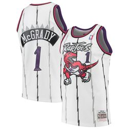 Toronto Raptors Tracy McGrady Mitchell & Ness 1998-99 Hardwood Classics Swingman Player White Jersey