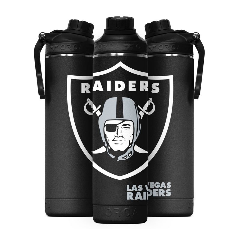 Las Vegas Raiders Stainless Steel Flask 