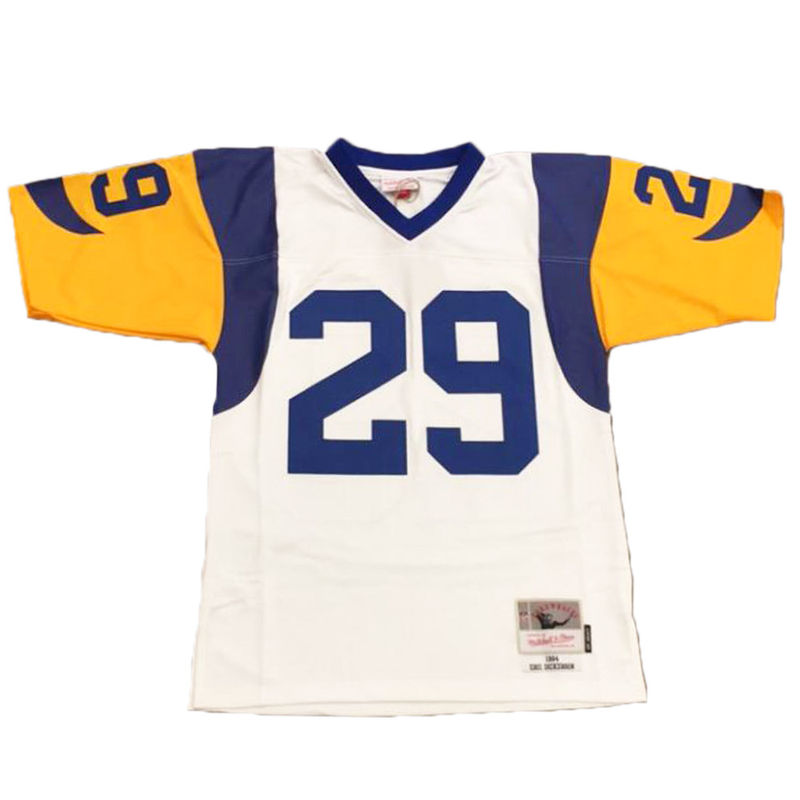 Los Angeles Rams Eric Dickerson 1984 Throwback Mitchell & Ness Legacy White  Jersey