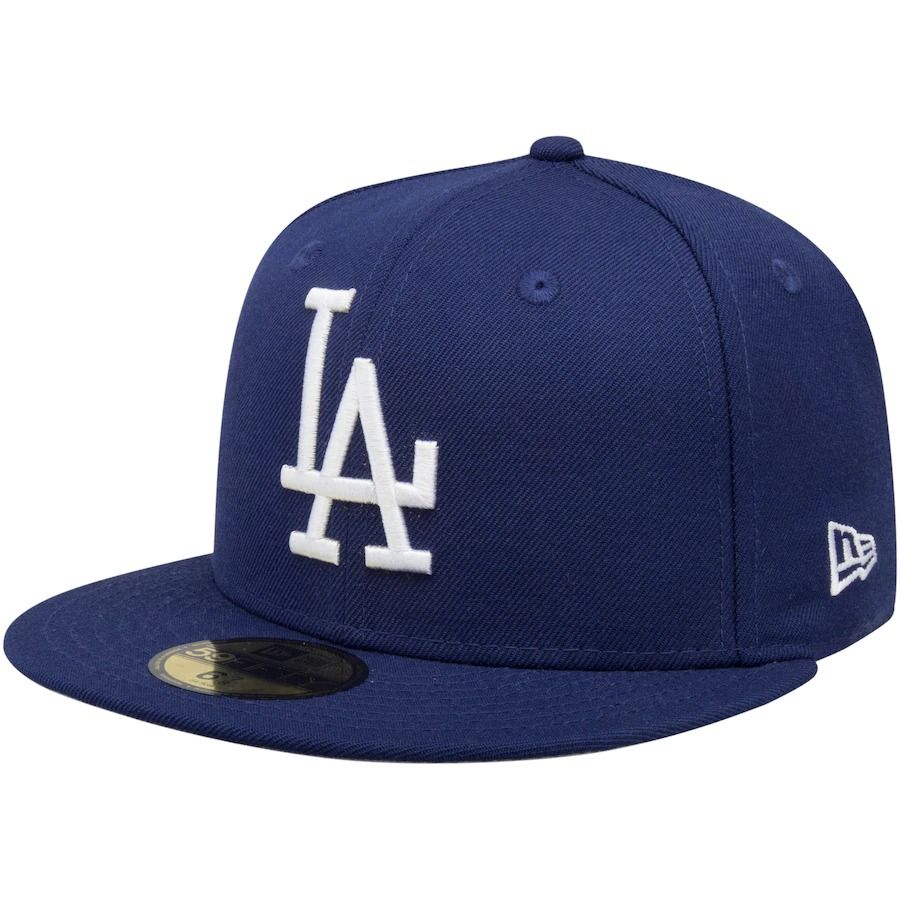  New Era 59Fifty Hat Los Angeles Dodgers LA Cooperstown 1958  Wool Fitted Cap : Sports & Outdoors