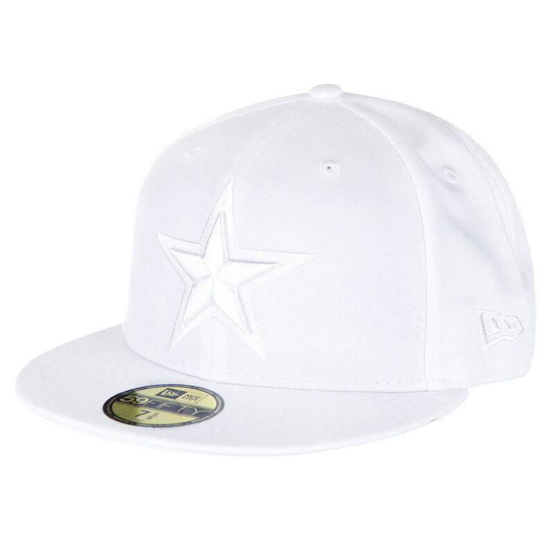 New Era Los Angeles Dodgers Whiteout Basic 59FIFTY Fitted, White / 7 1/8