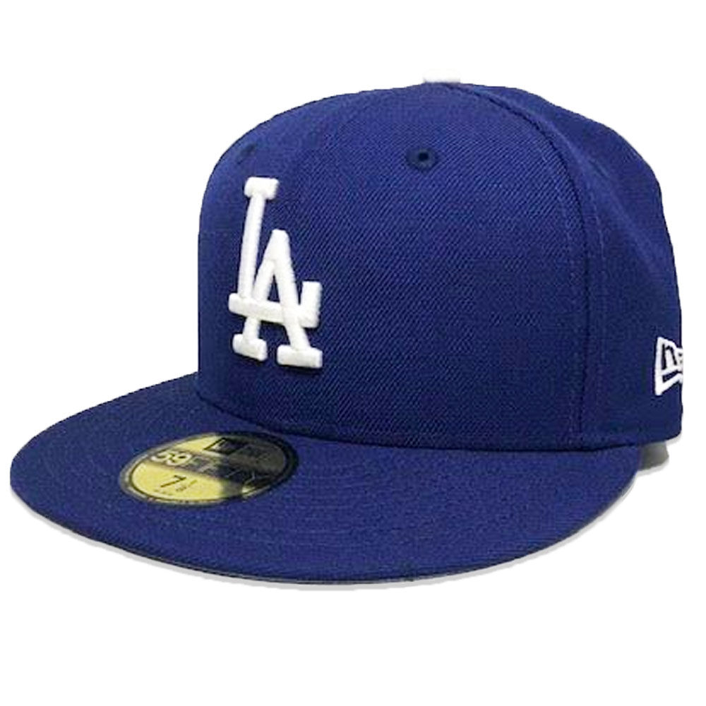 Los Angeles Dodgers Classic Gray Bottom New Era 59FIFTY Royal Blue ...