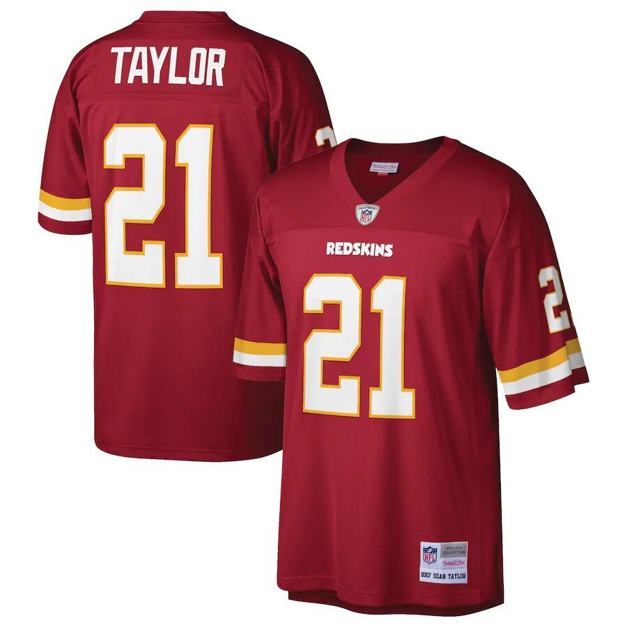 Sean Taylor Washington Football Team Mitchell & Ness Legacy Replica Jersey  - White