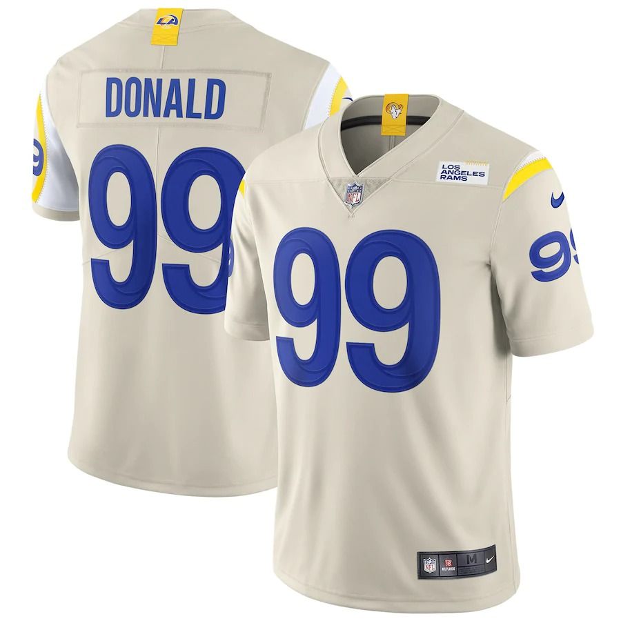 Men's Los Angeles Rams Aaron Donald Nike Bone Game Jersey