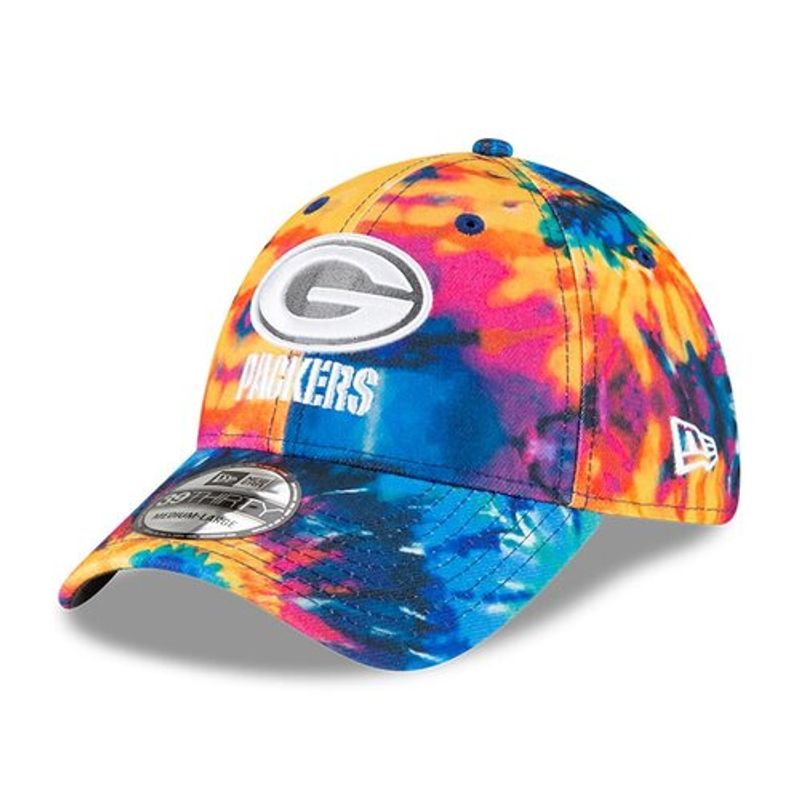 NEW ERA 60290305 Women's Green Bay Packers Crucial Catch Tie Dye