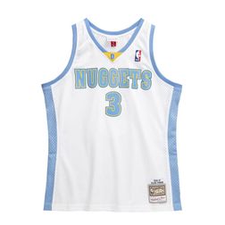 Denver Nuggets Allen Iverson Mitchell & Ness 2006-07 Hardwood Classics Swingman White Jersey