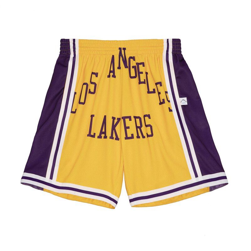 Lakers mitchell and ness shorts sale