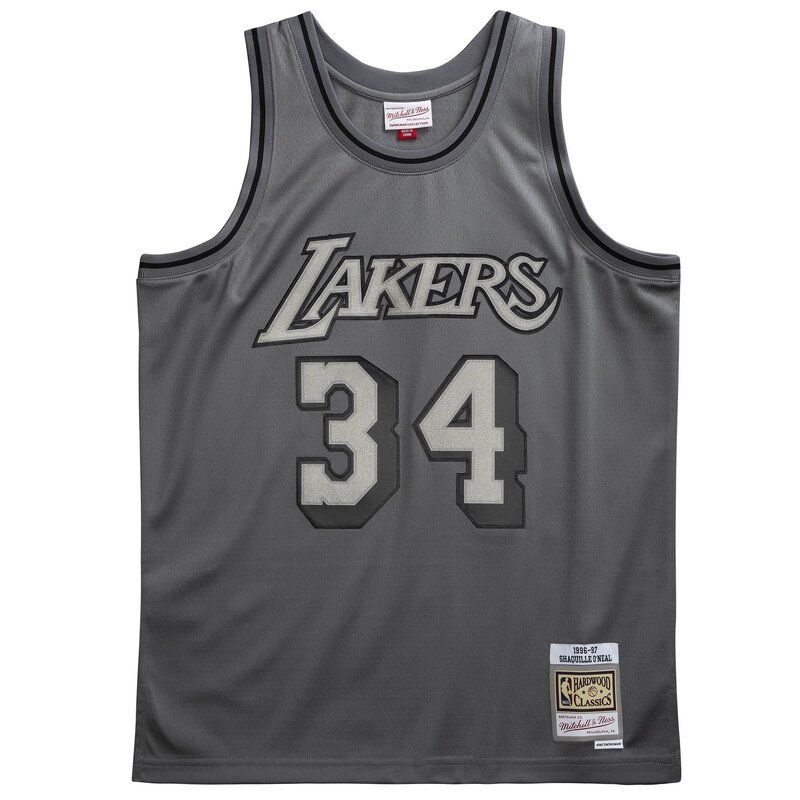 Shaquille O'Neal Los Angeles Lakers Mitchell & Ness White Out Swingman  Jersey