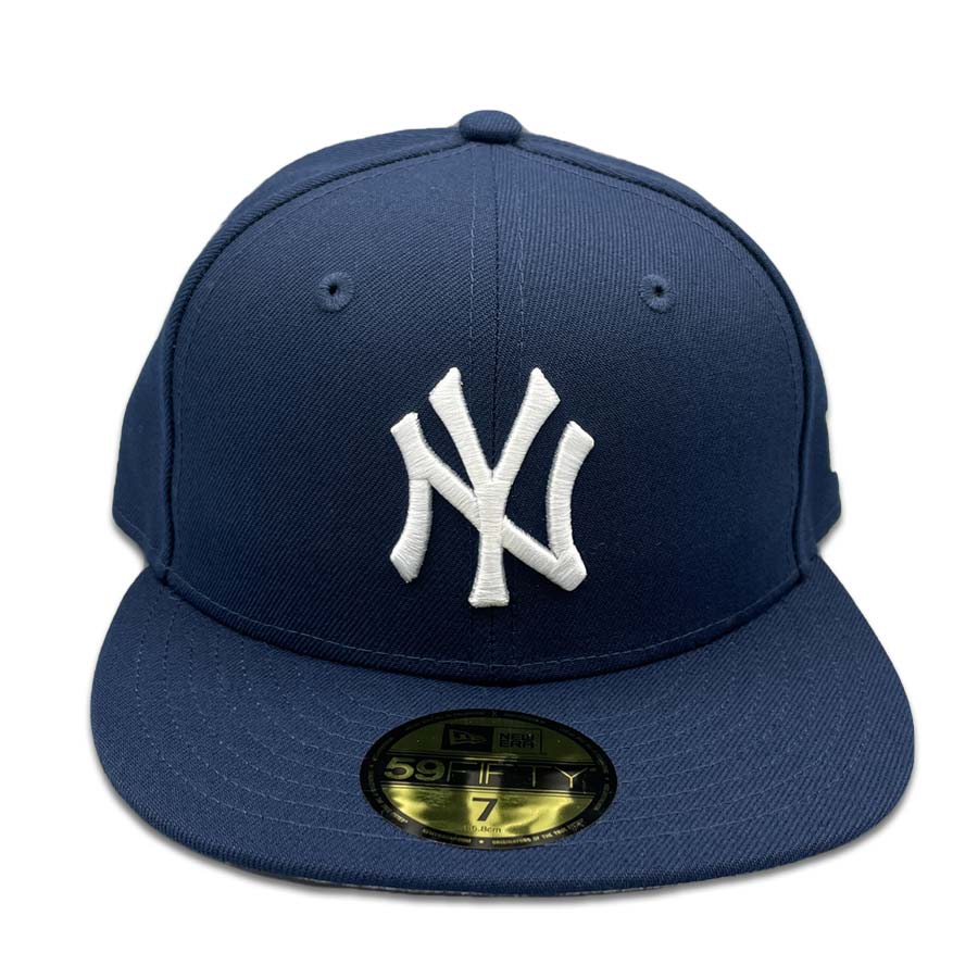 blue yankees cap