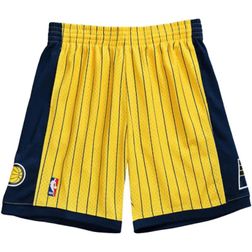 Indiana Pacers 1999-2000 Yellow Retro Mitchell & Ness Hardwood Classics Swingman Shorts