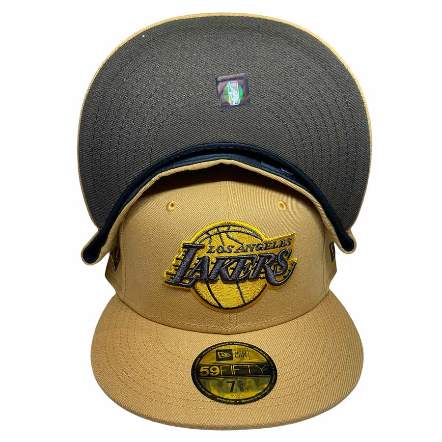 New Era Lakers Tan Trophy Brown UV