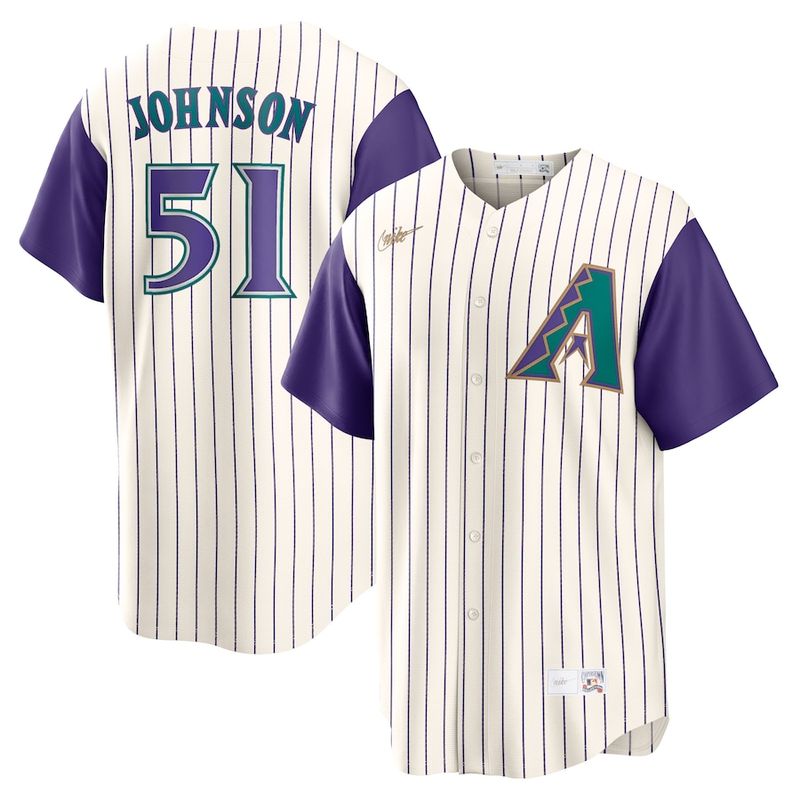 Randy johnson sales arizona jersey