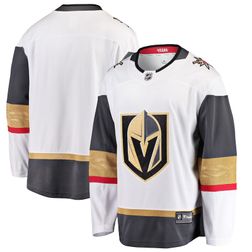 Vegas Golden Knights Fanatics Branded White Breakaway Away Jersey