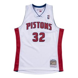 Detroit Pistons Richard Hamilton Mitchell & Ness 2003-04 Hardwood Classics White Swingman Jersey