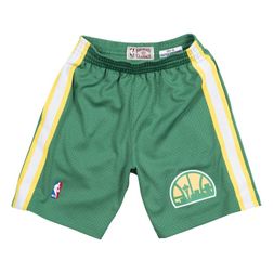 Seattle Supersonics Mitchell & Ness 1994-95 Green Swingman Shorts