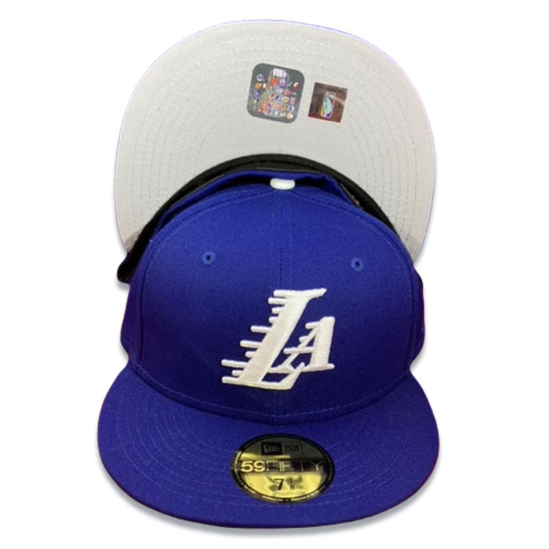 Los Angeles Rams New Era City Describe 59FIFTY Fitted Hat - Gray