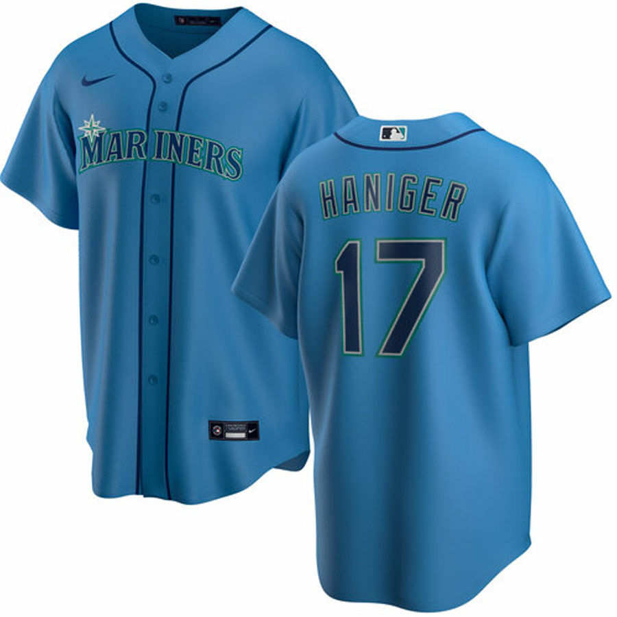 Seattle Mariners Mitch Haniger Columbia Blue Alternate Nike Player