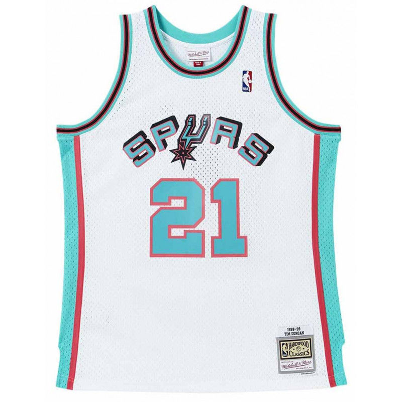 Tim Duncan San Antonio Spurs Mitchell & Ness 1998-99 Hardwood Classics 75th  Anniversary Swingman Jersey - Platinum Nba - Dingeas