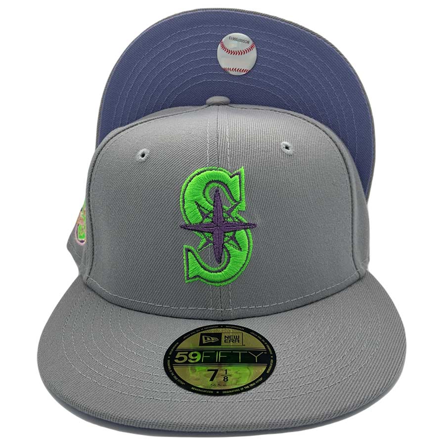 Seattle Mariners 35 Years Tan/Lavender/Grey UV New Era 59FIFTY Fitted -  Clark Street Sports