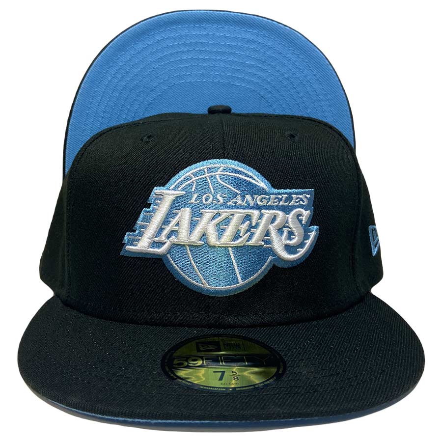 New Era Caps Los Angeles Lakers 59FIFTY Fitted Hat White/Red/Gold