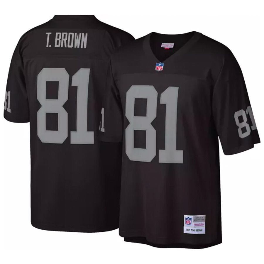 Tim Brown Signed Mitchell & Ness 1997 Throwback Raiders Legacy Jersey  Fanatics