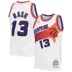 Phoenix Suns Steve Nash Mitchell & Ness 1996-97 Hardwood Classics Swingman White Jersey