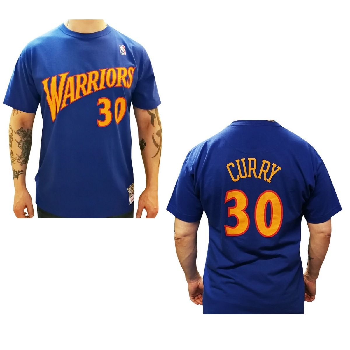 Stephen Curry Golden State Warriors Mitchell & Ness Hardwood