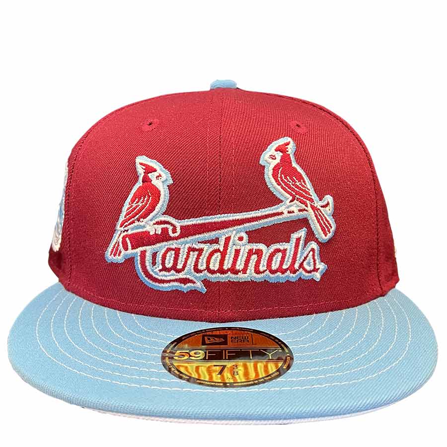 59FIFTY St. Louis Cardinals Sky Blue/Red/Green 125 Years Patch