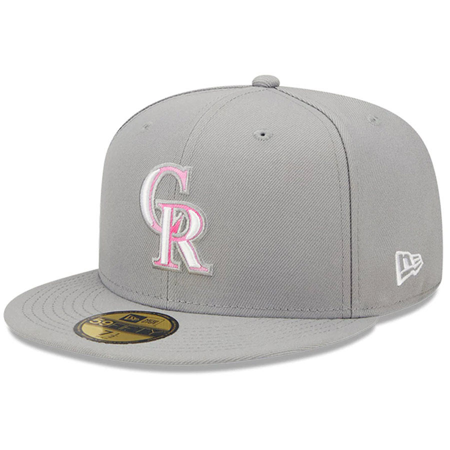 Houston Astros New Era 2022 Mother's Day On-Field 59FIFTY Fitted Hat - Gray