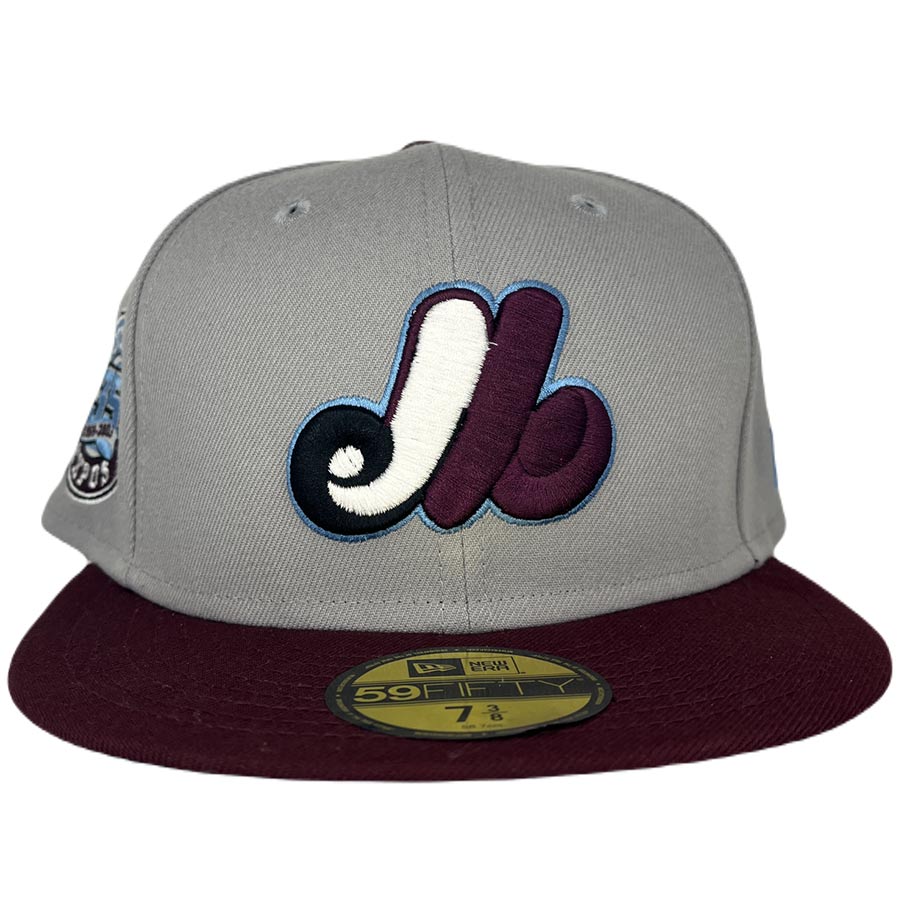 MONTREAL EXPOS 'GOOD GREY' 59FIFTY FITTED HAT 7 3/4