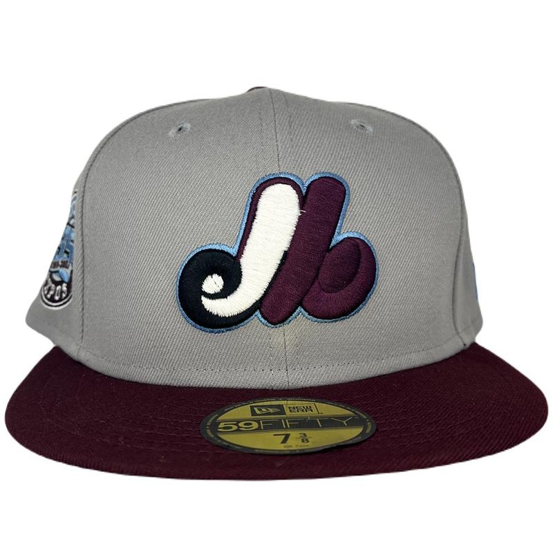 Montreal Expos Light Blue / Green UV New Era 59Fifty 7 1/8 NEW