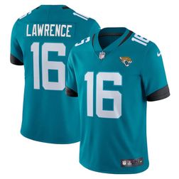 Jacksonville Jaguars Trevor Lawrence Nike Teal Vapor F.U.S.E Limited Jersey