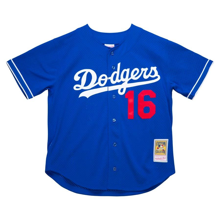 Los Angeles Dodgers Hideo Nomo Mitchell & Ness Royal Blue Cooperstown  Collection Mesh Batting Practice Jersey