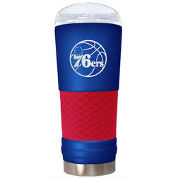 Philadelphia 76ers 24 oz Etched Draft Tumbler