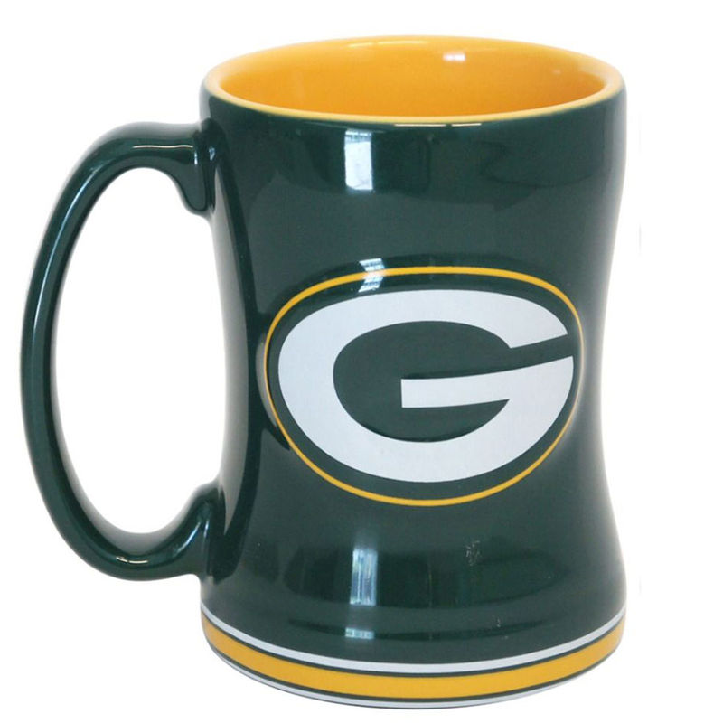 Logo Green Bay Packers Relief Mug - 14 oz