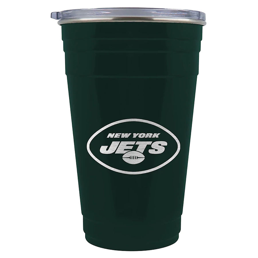 New York Jets NFL Team Color Insulated Stainless Steel Mug