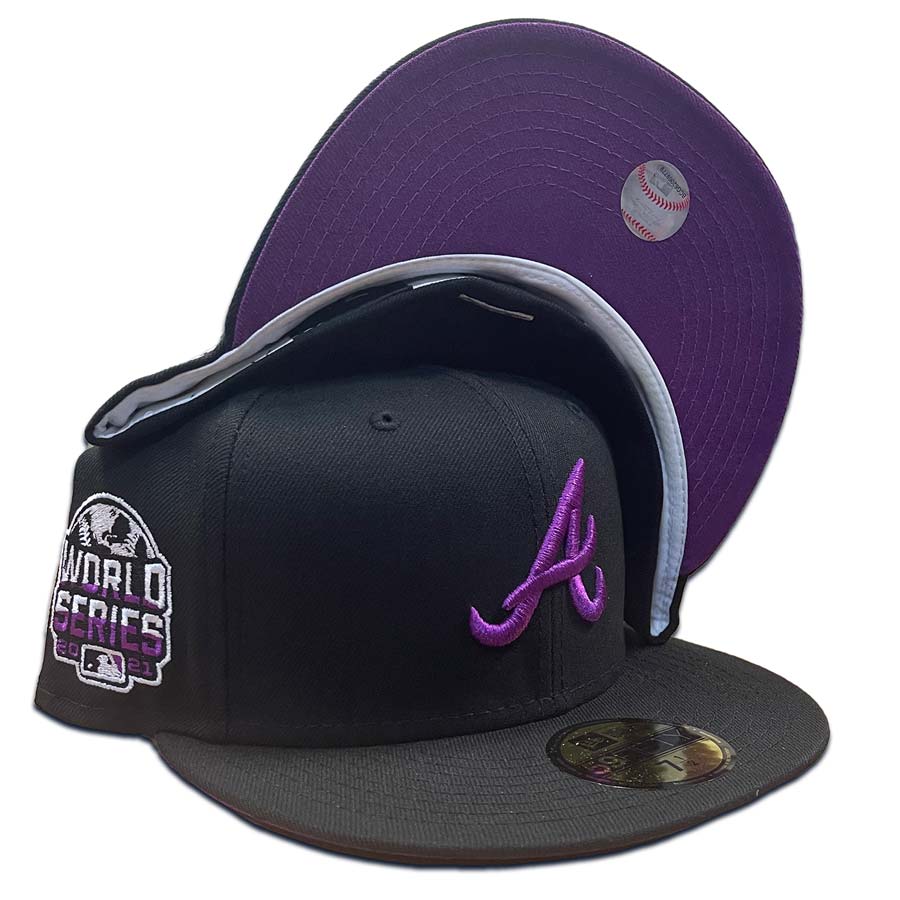 Brooklyn Adults Purple Baseball Hat