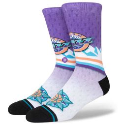 Utah Jazz Hardwood Classics Fader Crew Stance Socks