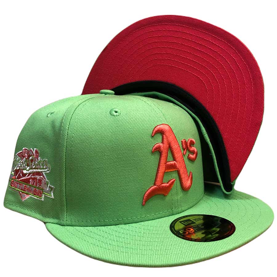Oakland Athletics Green Watermelon 1989 Battle of the Bay World Series