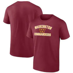 Washington Commanders Logo Maroon Nike T-Shirt