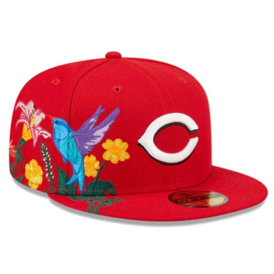 Official New Era San Francisco 49ers NFL Blooming Red 59FIFTY