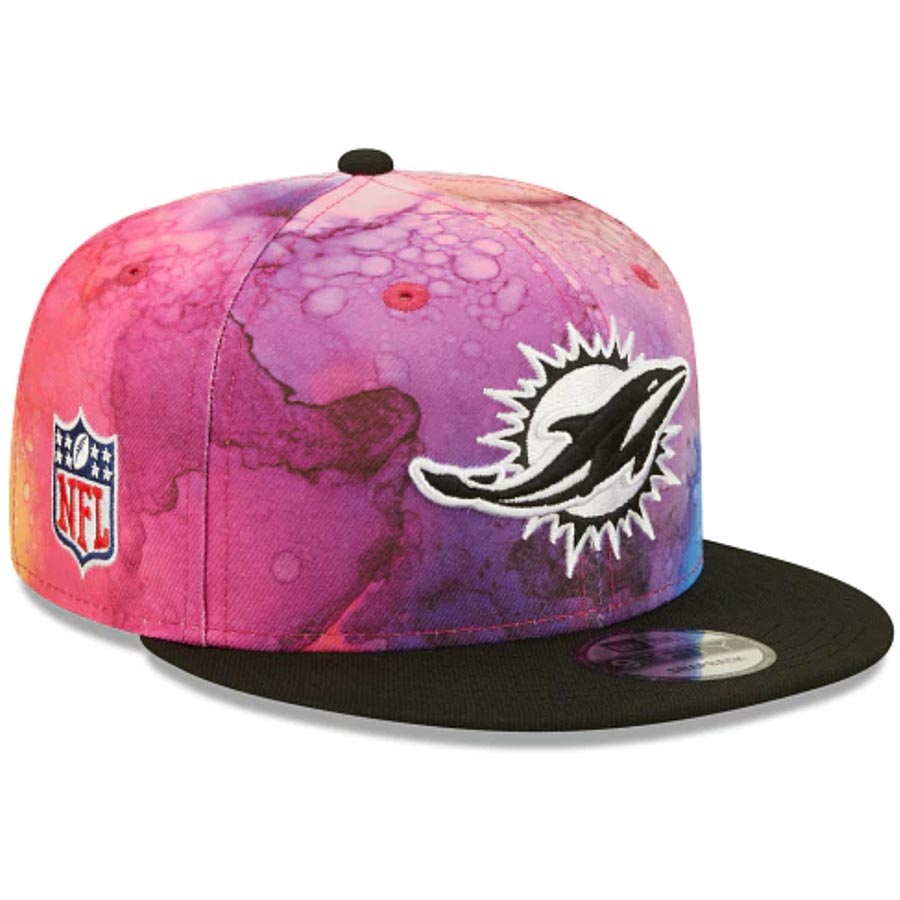 Miami Dolphins New Era 2022 NFL Crucial Catch Multi Color 9FIFTY Snapback  Adjustable Hat