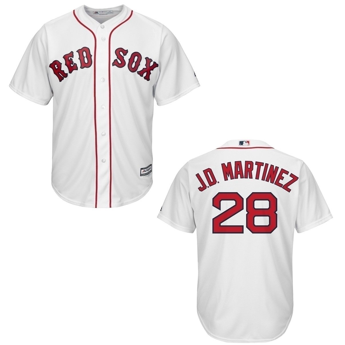 JD Martinez Boston Red Sox Majestic Official Name & Number T-Shirt