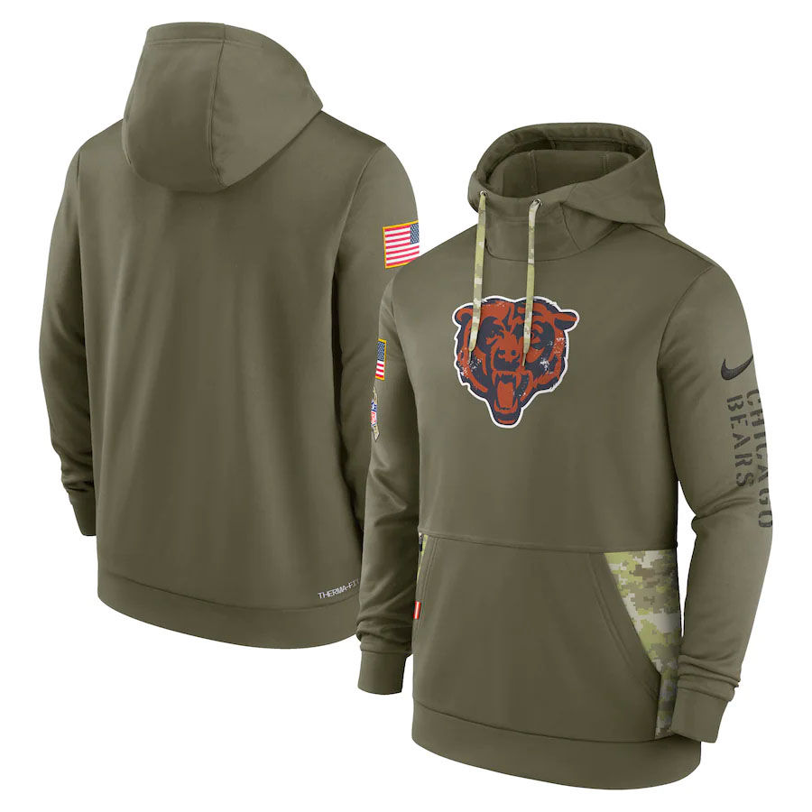 Where to buy Chicago Bears 2022 NFL Salute to Service apparel