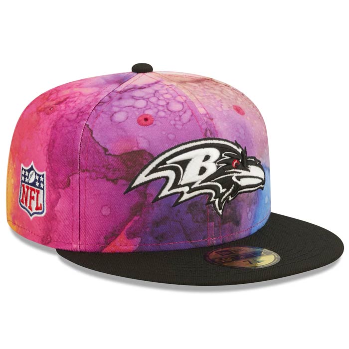 BALTIMORE RAVENS CRUCIAL CATCH INTERCEPT CANCER NEW ERA 950