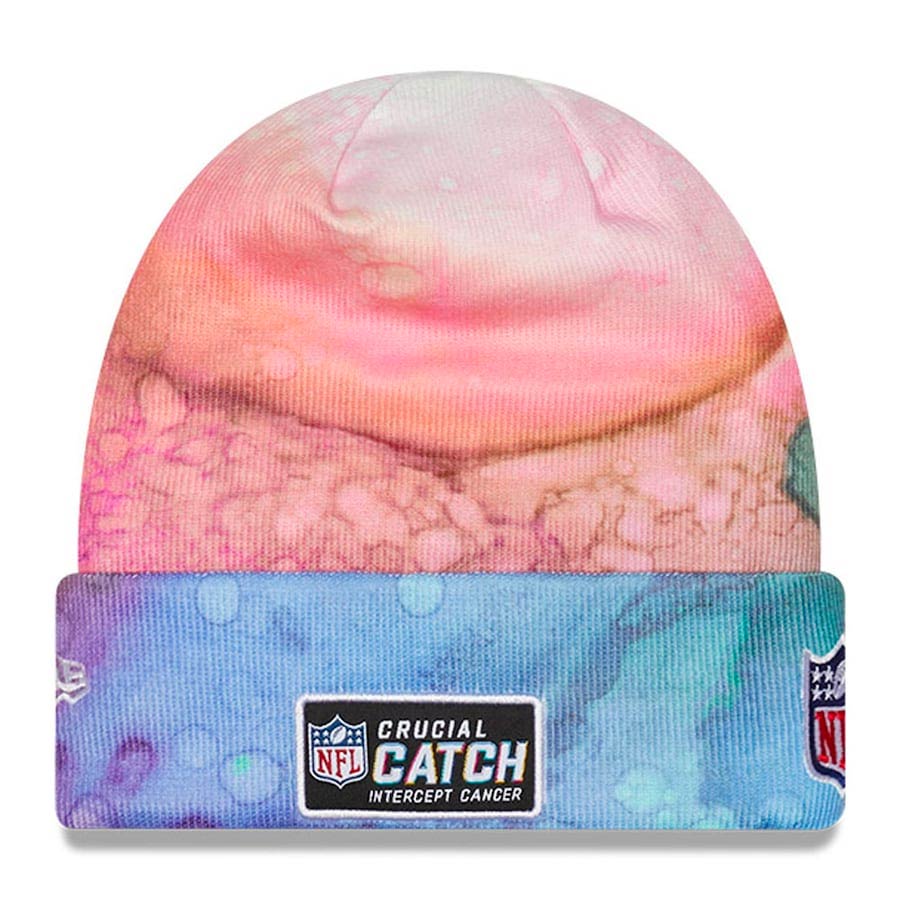 Miami Dolphins Tie Dye Knit Beanie