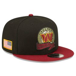 Washington Commanders Team New Era 2022 NFL Salute to Service 9FIFTY Snapback Adjustable Hat