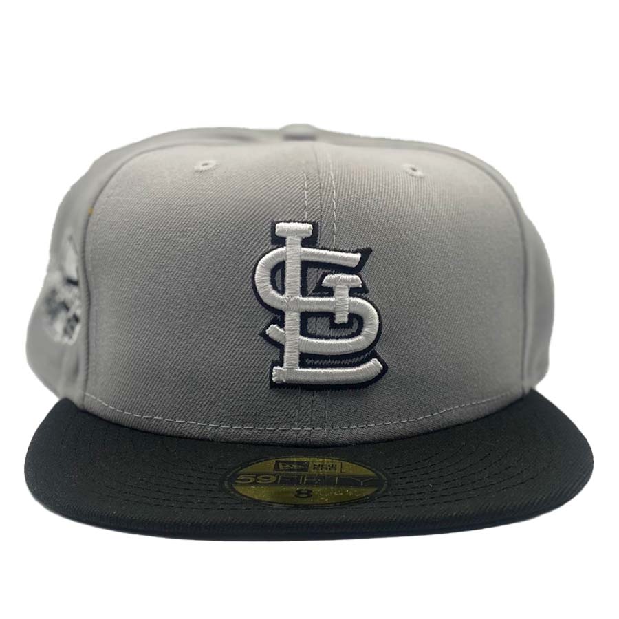 St Louis Cardinals Two Tone Gray Nelly 2009 ASG Patch Black UV 59FIFTY  Fitted Hat