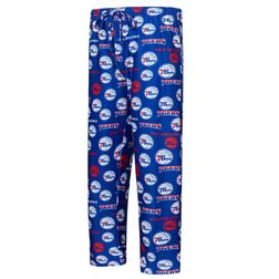 Philadelphia 76ers Concepts Sport Breakthrough Allover Print Knit Sleep Pants