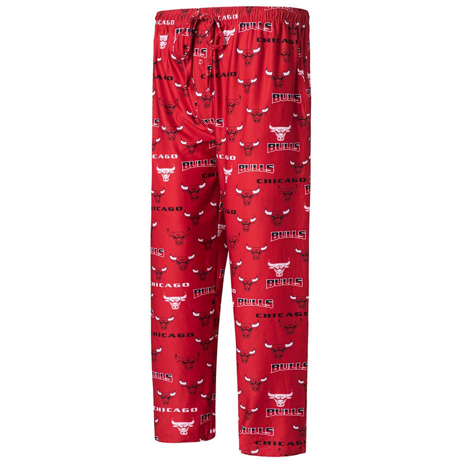 Concepts Sports Portland Trail Blazers Red All Over Print Knit Pants